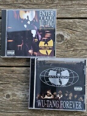 Wu‑Tang Clan CD Bundle – Enter the Wu‑Tang (36 Chambers) + Wu‑Tang Forever